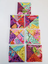 Load image into Gallery viewer, Quilted Coasters - Bright and Bold