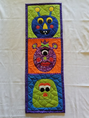 Wall Quilts for Kids - Monsters 2