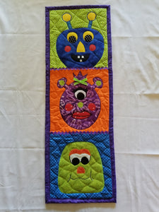 Wall Quilts for Kids - Monsters 2