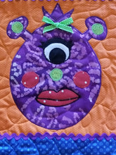 Load image into Gallery viewer, Wall Quilts for Kids - Monsters 2