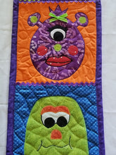 Load image into Gallery viewer, Wall Quilts for Kids - Monsters 2