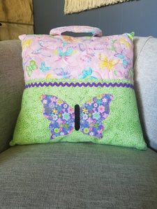 Tag-along Reading Pillow - Butterfly