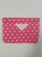 Load image into Gallery viewer, Snap Bag Small - Pink Polka Dots