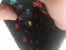 Load image into Gallery viewer, Snap Bag Small - Rainbow Puppy Print