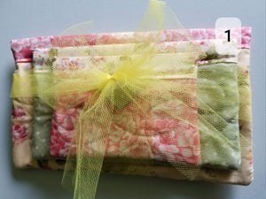 Snap Bag Set - Pastel Flowers