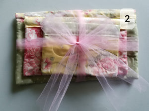 Snap Bag Set - Pastel Flowers