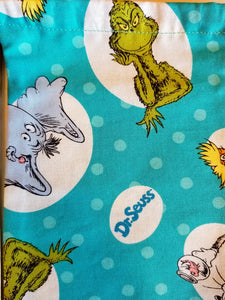 Drawstring Bags - Children's Collection - Dr. Seuss - MEDIUM