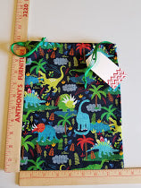 Load image into Gallery viewer, Drawstring Bags - Children&#39;s Collection - Dinosaurs - LARGE