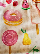 Load image into Gallery viewer, Drawstring Bags - Childrens Collection -Sweet Treats - SMALL