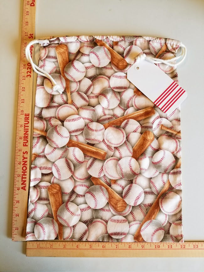 Drawstring Bags - Sports Collection - Baseball - EXTRA LARGE