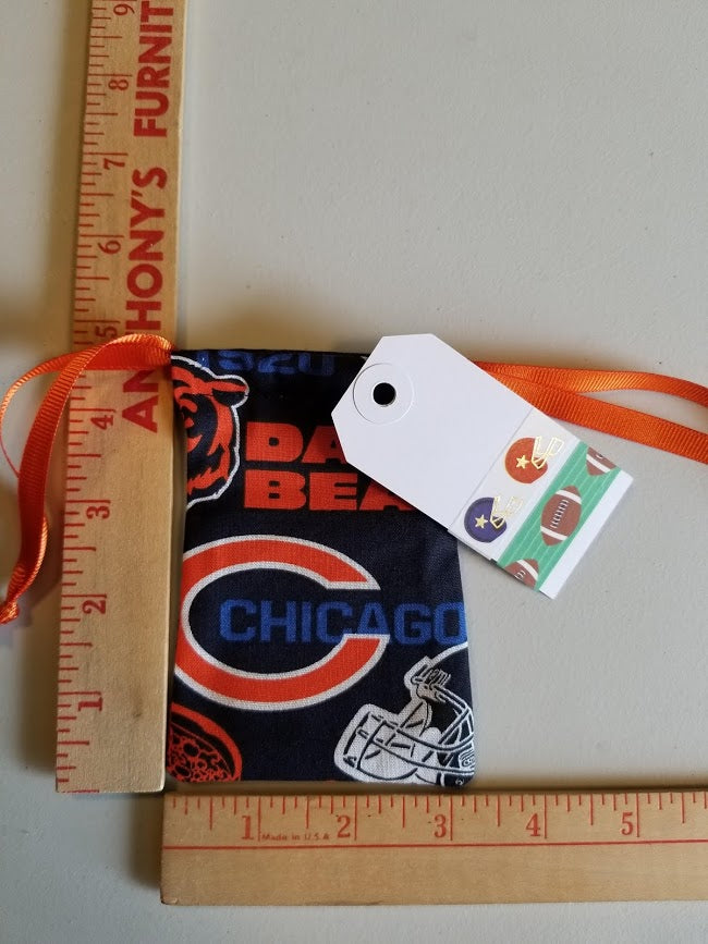 Drawstring Bags - Sports Collection -Chicago Bears- SMALL